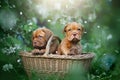 Puppies dogue de bordeaux Royalty Free Stock Photo