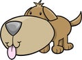 Puppy Dog Vector Illustration Royalty Free Stock Photo