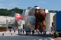 Puppy, floral sculpture in Bilbao, Spain