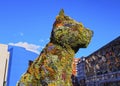 Puppy Sculpture in Bilbao Royalty Free Stock Photo