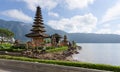 Pura Bratan floating temple, Bedugul, Bali, Indonesia