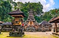 Pura Dalem Agung Padangtegal Temple at Monkey Forest Sanctuary on Bali, Indonesia Royalty Free Stock Photo