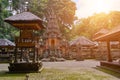 Pura Dalem Agung Sacred temple in Ubud, Bali island