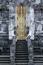 Pura Goa Lawah hindu temple exterior detail in bali indonesia Royalty Free Stock Photo