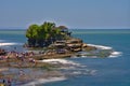 Pura Tanah Lot temple on Bali at day time