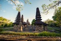 Pura temple in Bali, Indonesia, HIndu religion with temples and worshipping palace