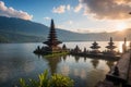 Pura Ulun Danu Bratan at Bali, Indonesia.