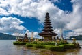 Pura Ulun Danu Bratan, a Hindu Shaivite water temple on Bali Royalty Free Stock Photo