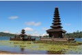 Pura Ulun Danu Bratan, Hindu Temple, Bali, Indonesia - 23 June 2012. Royalty Free Stock Photo