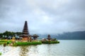 Pura Ulun Danu Bratan, Hindu temple on Bratan lake, Bali, Indonesia