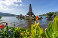 Pura Ulun Danu Bratan temple, landmark of Bali island, Indonesia Royalty Free Stock Photo