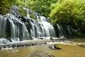 Purakanui Falls Catlins District South Otago Royalty Free Stock Photo