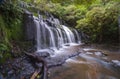 Purakaunui Falls in Catlins South Island New Zealand Royalty Free Stock Photo