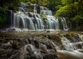 Purakaunui Falls Royalty Free Stock Photo