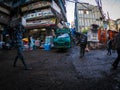 Purani delhi street and market or shops chandni chowk