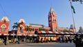 Puratchi Thalaivar Dr MGR Central railway station of Chennai City.View with Bus stop and auto stand