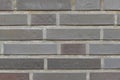 Purple brick wall of a modern new house Royalty Free Stock Photo