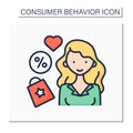 Purchase color icon