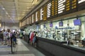 Purchasing ticketes in Penn Station New York