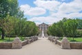 Purdue University campus building Royalty Free Stock Photo