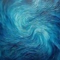 Pure Blue Textured Picture With Higher Style And Faint Patterns