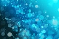 Pure blue under water or pool bubble bokeh background