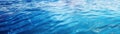 Pure Blue Water Gentle Rippling Waves Background Illustration Banner Royalty Free Stock Photo