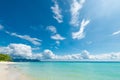 pure clear water of the Andaman Sea and soft white sand