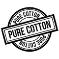 Pure Cotton rubber stamp