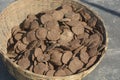 Pure Cow Dung Cakes Gobar Upla for Hawan and Indian Rituals,