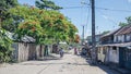 Pure dirty street in Madagascar