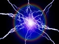 Pure Energy and Electricity Symbolizing Power