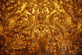 Pure gold double phoenix totem in luoyang, China