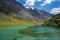 Pure lake of Tien Shan mountains, Kyrgyzstan