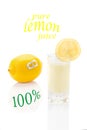 Pure lemon juice