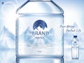 Pure mineral water ad