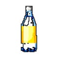 pure mineral water bottle game pixel art vector illustration Royalty Free Stock Photo