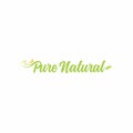 Pure Natural Logo. Organic product vector