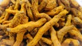 Pure Organic Turmeric sticks were cultivated by Village farmers