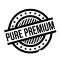 Pure Premium rubber stamp