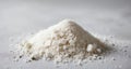 Pure, pristine, and perfect - A mound of white sugar crystals