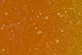 Pure Raw Golden Amber Honey Close-up Frame Royalty Free Stock Photo