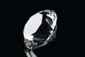 pure shiny diamond isolated