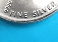 Pure silver coin