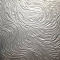 Pure Silver Textured Picture With Irregular And Faint Patterns