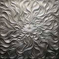 Creating A Stunning Textured Picture With Pure Silver And Irregular Patterns