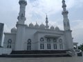 Pure white beautifull mosque