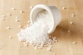 Pure White Sea salt for cooking Royalty Free Stock Photo
