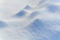 pure white untouched snow shapes - background for your concept Royalty Free Stock Photo