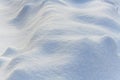 pure white untouched snow shapes - background for your concept Royalty Free Stock Photo